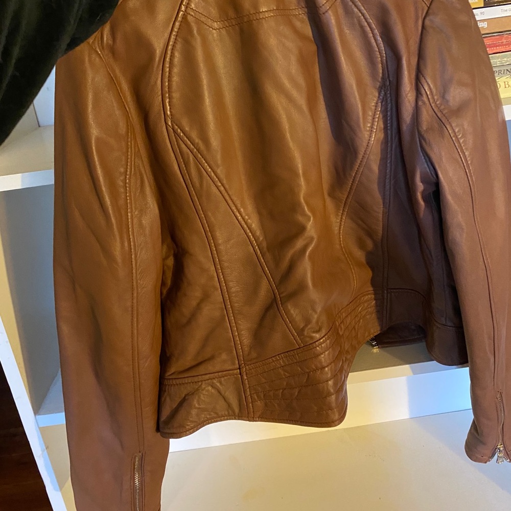 Guess Genuine Leather Moro Jacket - Picture 4 of 8